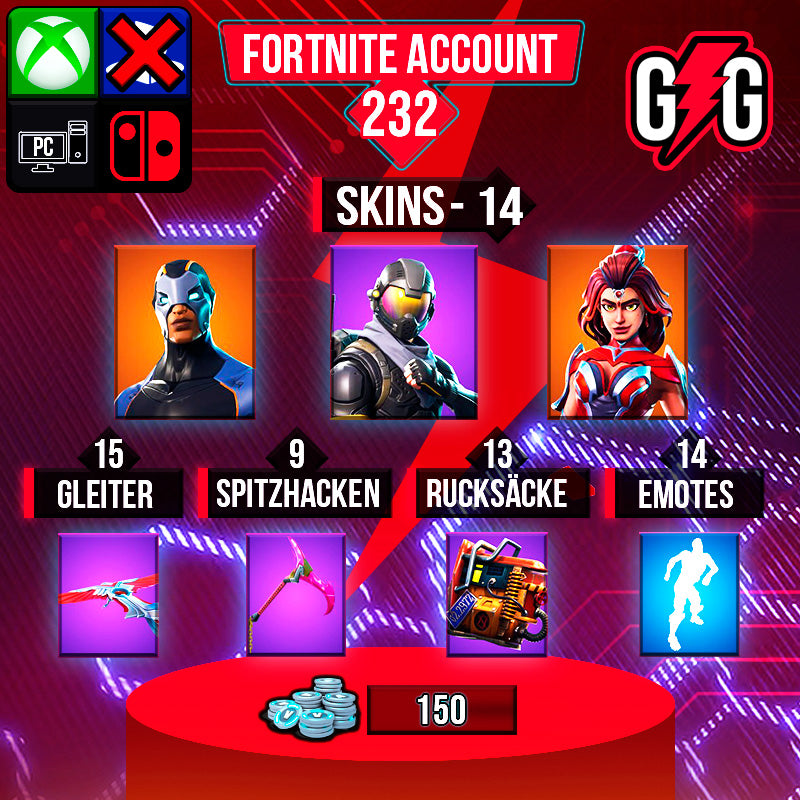 Fortnite OG Account - 14 Skins | Rogue Agent | Valor | Carbide