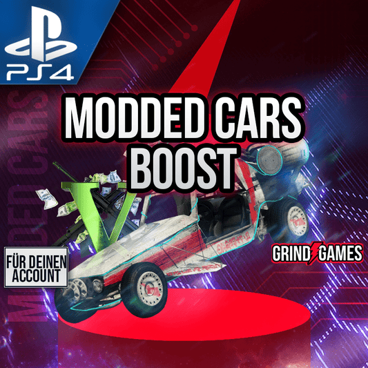 PS4 - GTA V Modded Cars Boost