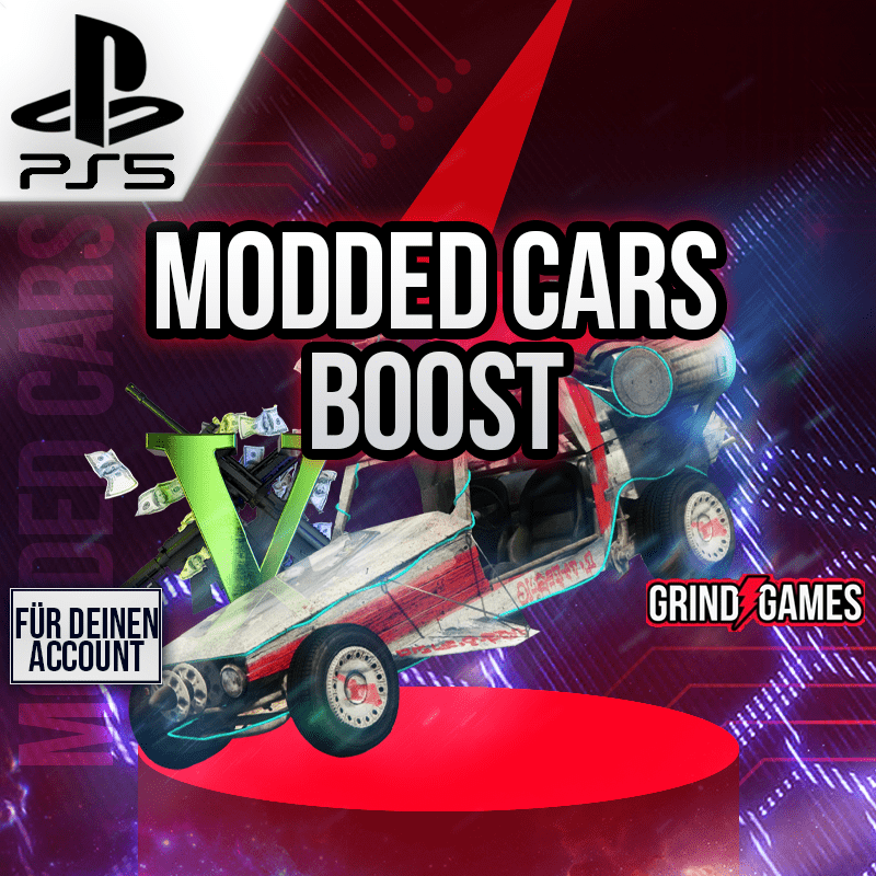 PS5 - GTA V Modded Cars Boost