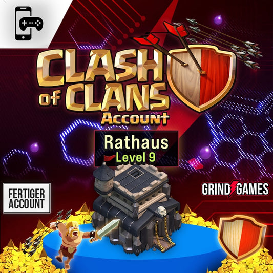 Mobile - Clash of Clans Account RH9 All Maxed