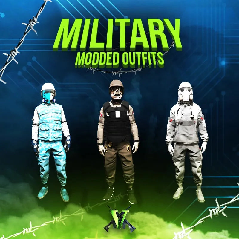 PC - GTA V Military Modded Outfit Pack - Grand Theft Auto V