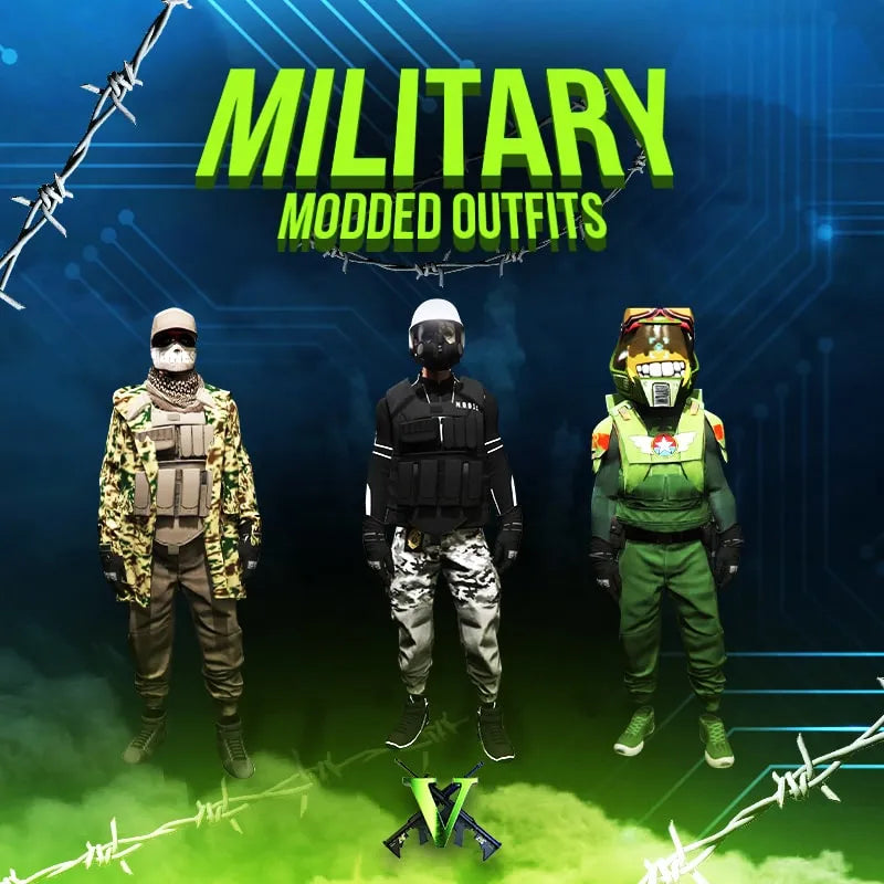 PC - GTA V Military Modded Outfit Pack - Grand Theft Auto V