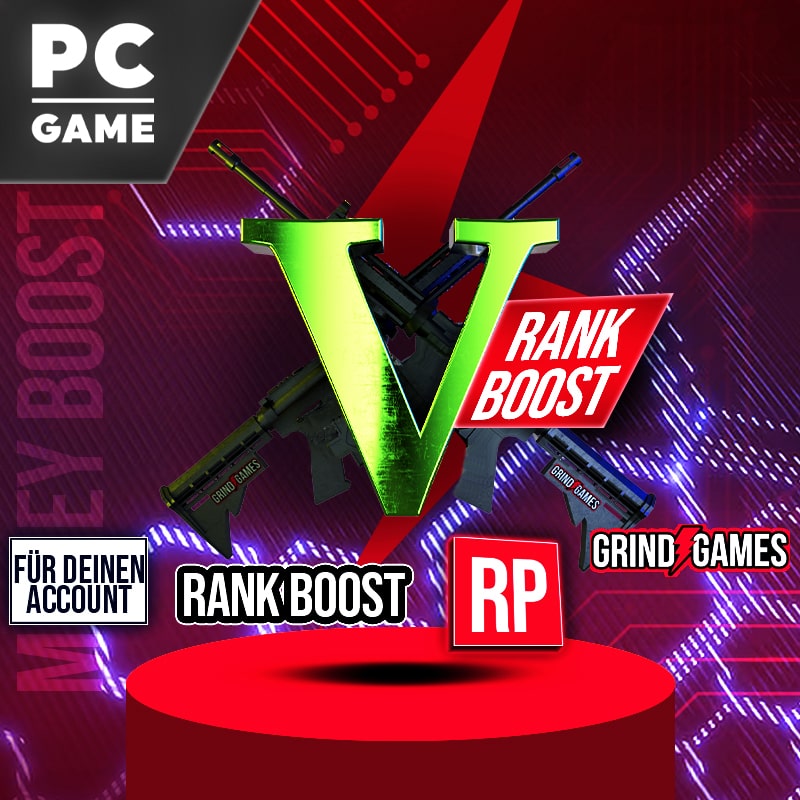 PC - GTA V Rank Boost - Grand Theft Auto V