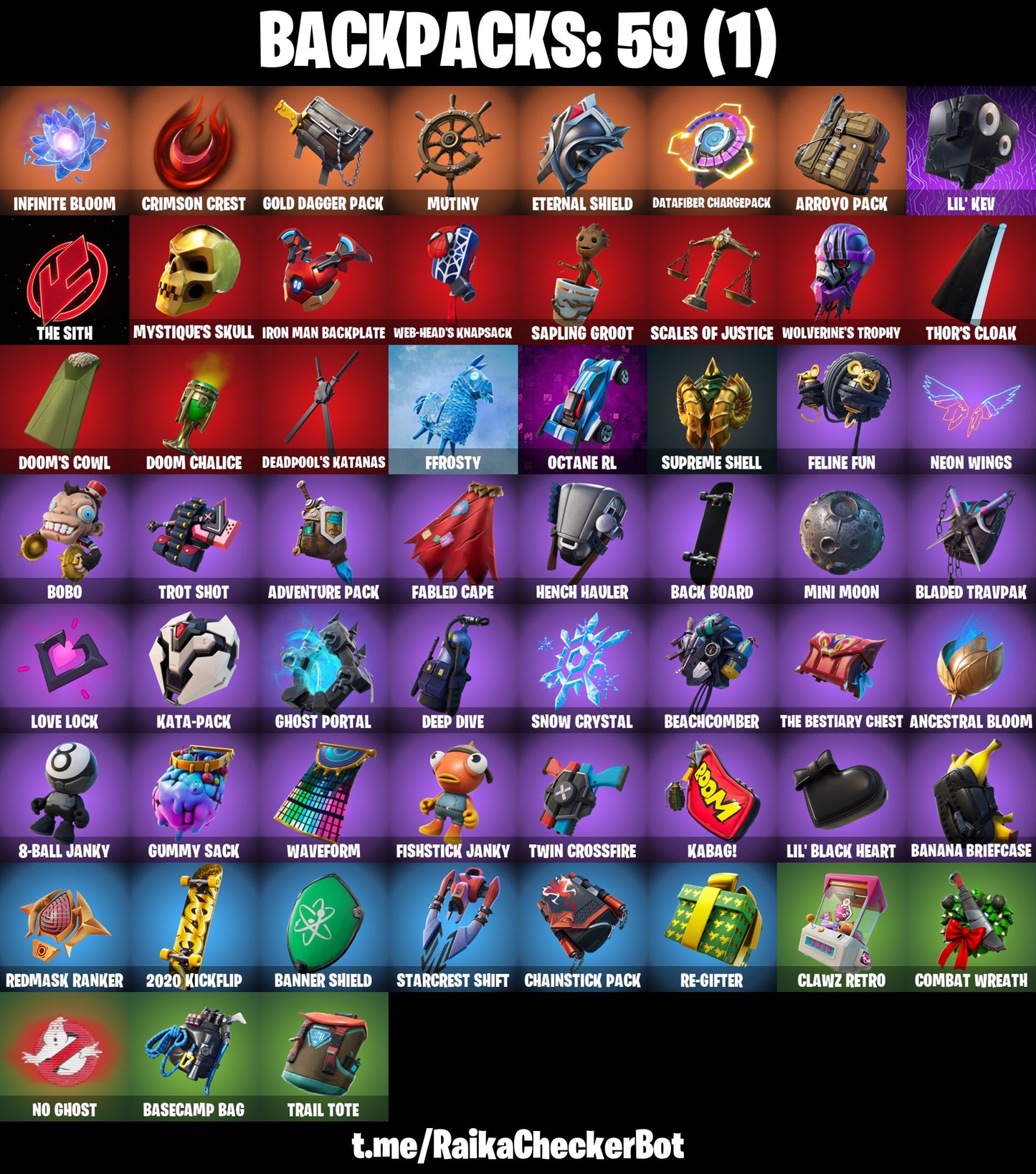 Fortnite OG Account - 40 Skins | Blackheart | Hybrid | Midas