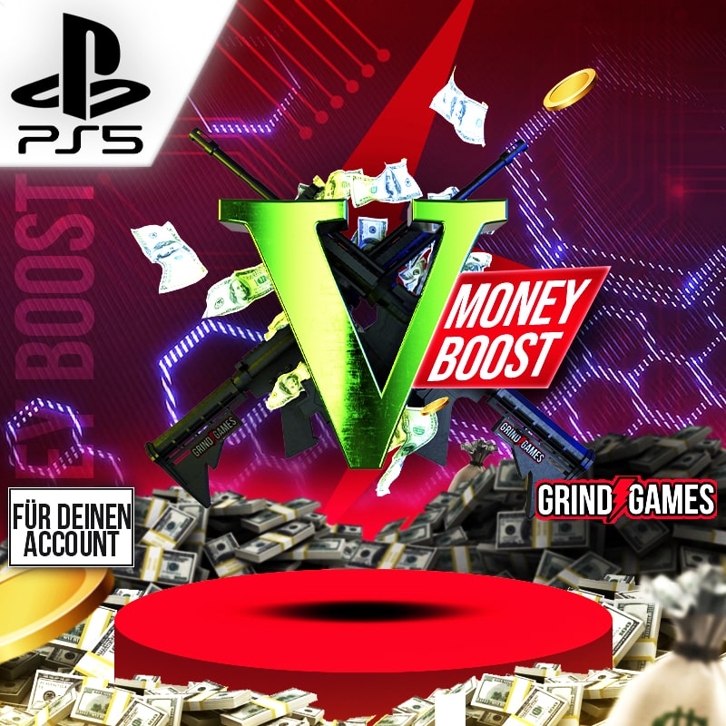 PS5 - GTA Online Cash Boost (10 Mio. - 150 Mio. GTA$) - Grand Theft Auto V