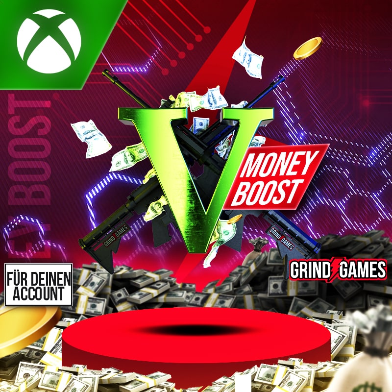 Xbox One - GTA V Cash Boost (10 - 200 Mio. GTA$) - Grand Theft Auto V