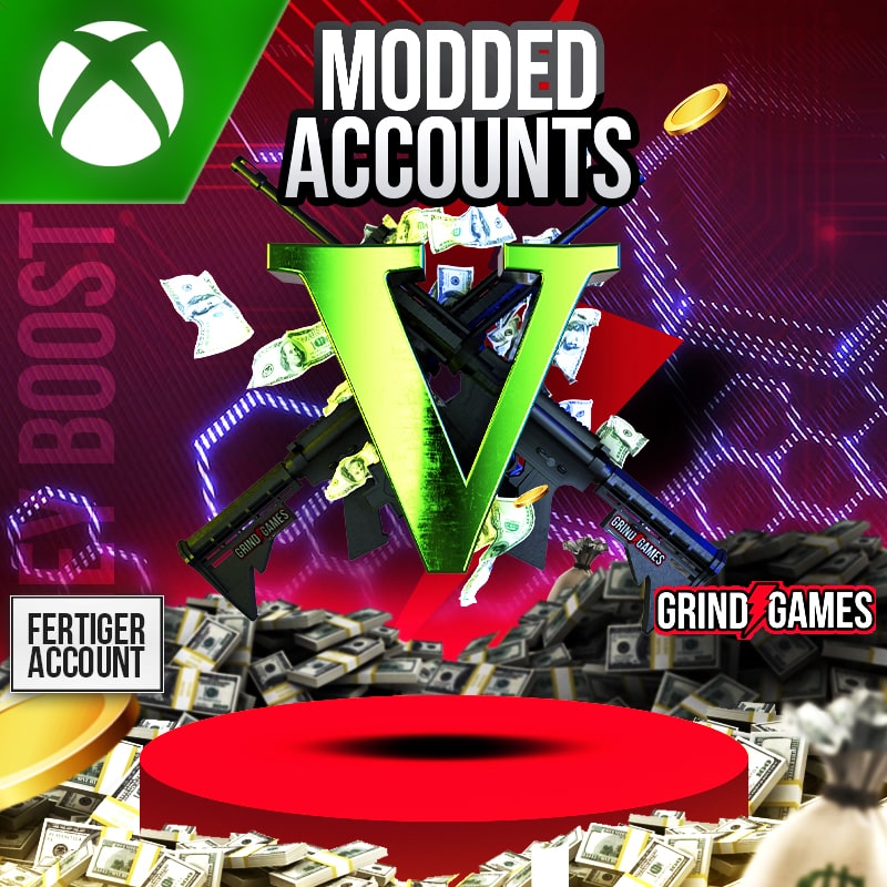 Xbox One - GTA V Modded Account