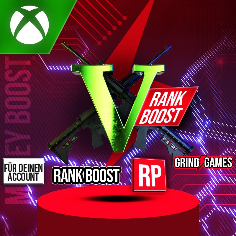 Xbox One - GTA V Rank Boost (Rang bis 200) - Grand Theft Auto V