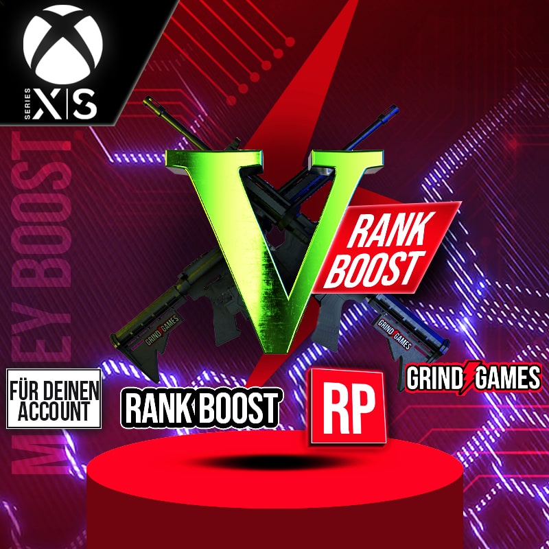 Xbox Series S | X - GTA Online Rank Boost (Rang bis 200) - Grand Theft Auto V