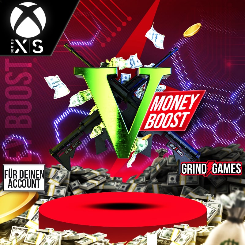 Xbox Series S | X - GTA V Cash Boost (10 Mio. - 200 Mio. GTA$) - Grand Theft Auto V