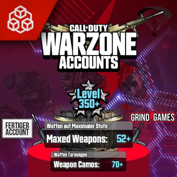 warzone ultimate account maxed out