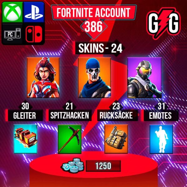 Fortnite OG Account - 24 Skins | OG STW | Rogue Agent | Valor