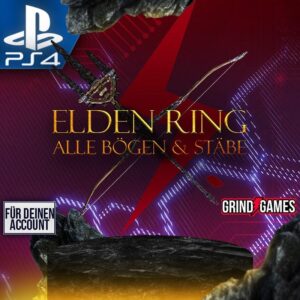 Elden Ring Alle Bögen & Stäbe PS4/5