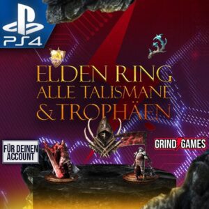 Elden Ring Alle Talismane & Trophäen PS4/5