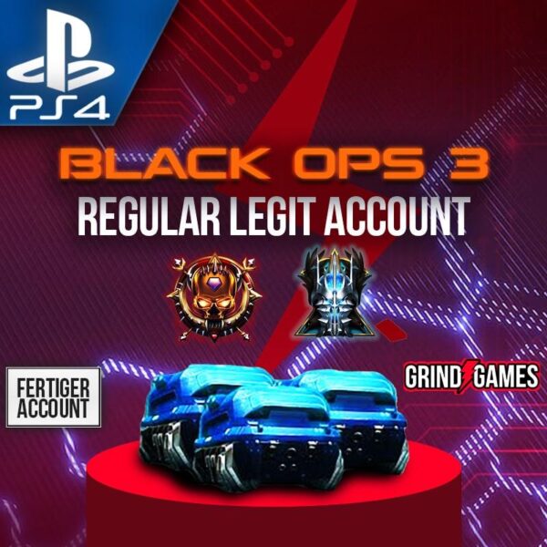 CoD BO3 - Regular Legit Account Boost