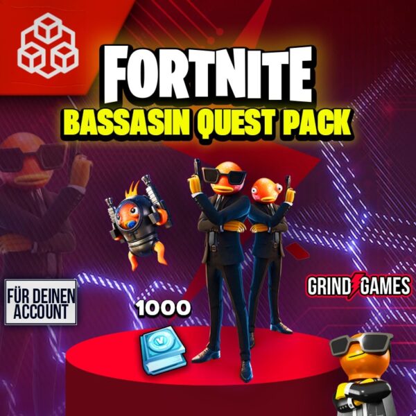 Fortnite Bassassin Quest Pack