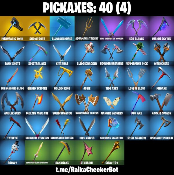 Fortnite OG Account - 39 Skins | Gold Brutus | Gold Midas | Rogue Agent – Bild 4