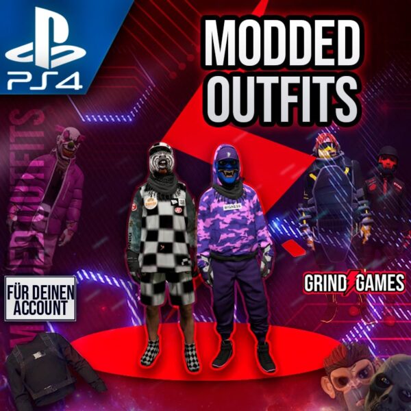 GTA Online Modded Outfits Boost PS4