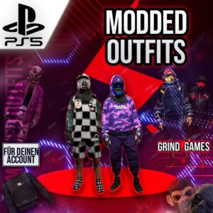 PS5 modified outfits for your account