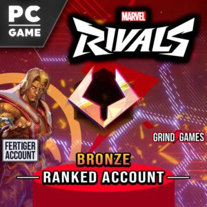 Marvel Rivals PC-Spiel Bronze-Rang Konto Werbung