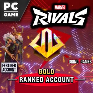 Marvel Rivals Gold Ranked Account offer.