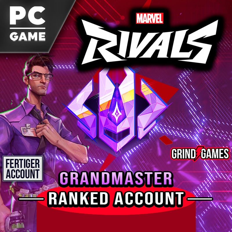 Marvel Rivals PC-Spiel für Grandmaster-Accounts.
