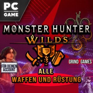 Monster Hunter Wilds PC game cover with armor.