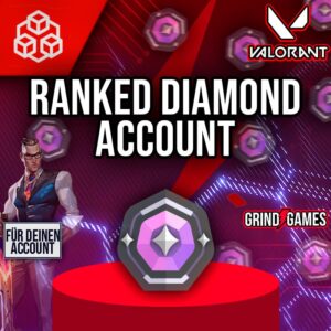 Valorant Ranked Diamond Account Display