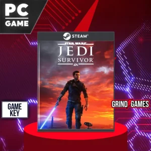 Star Wars Jedi Survivor PC game cover with logo