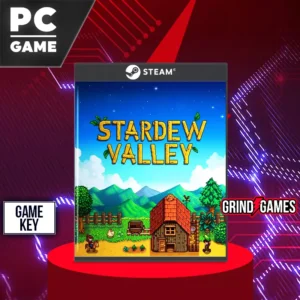 Stardew Valley PC game box on red pedestal