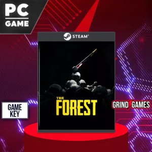 Cover of The Forest PC game on Steam.