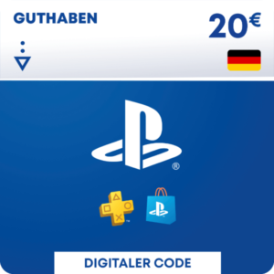 PlayStation card with €20 credit for Germany