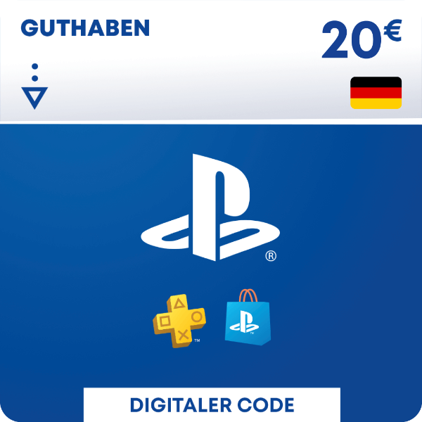 PlayStation Karte 20 Euro Guthaben Deutschland
