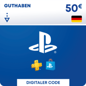 PlayStation gift card worth 50 euros, digital code