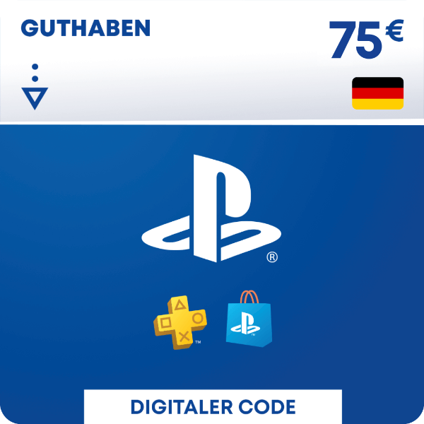 PlayStation Guthabenkarte 75 Euro, Deutschland