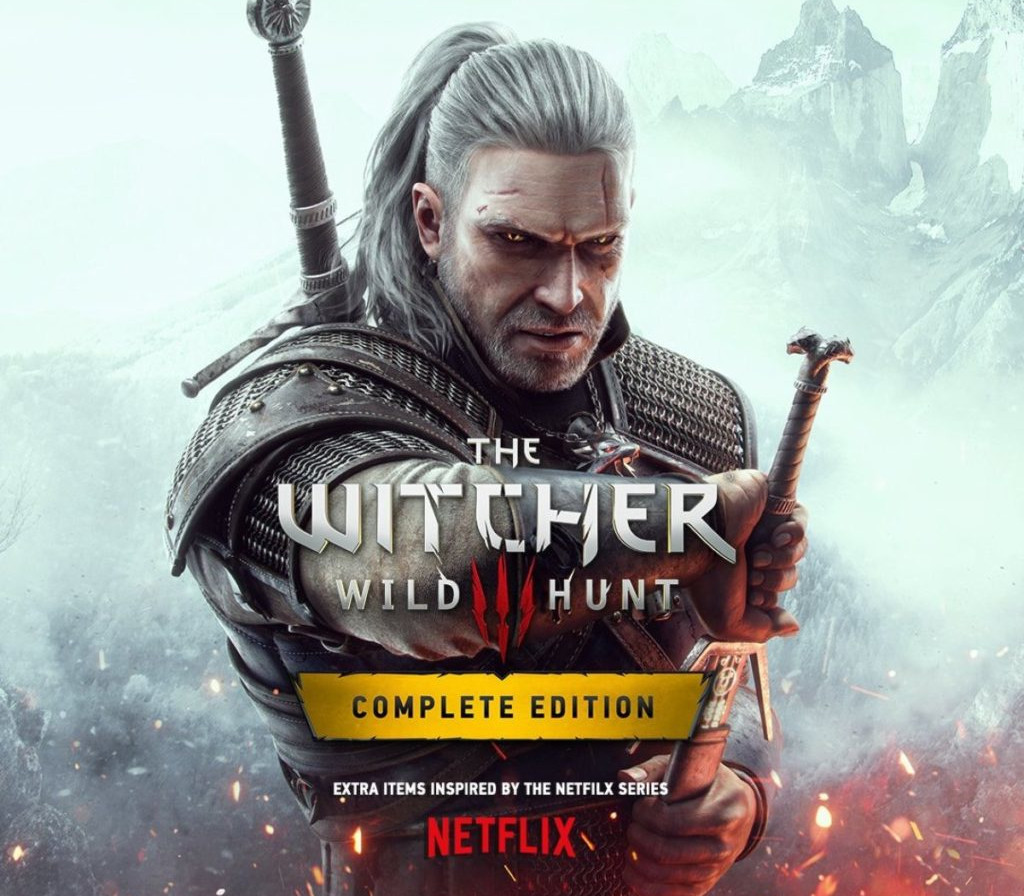 Geralt von Riva in The Witcher 3: Wild Hunt.