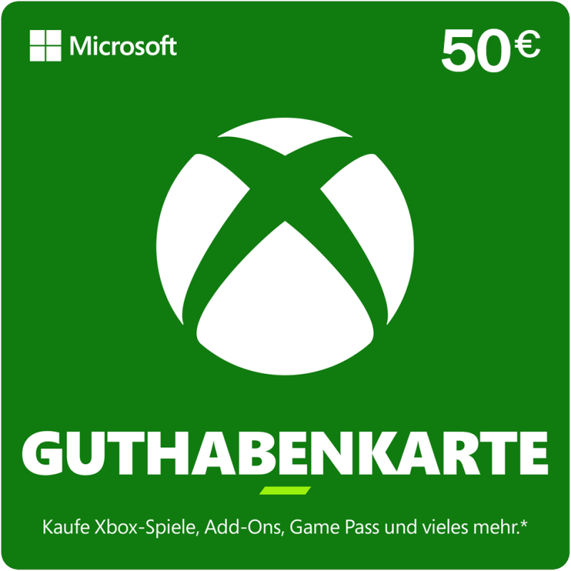 xbox live 50 euro guthaben