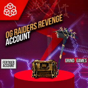 OG Raiders Revenge Account Offer on red background