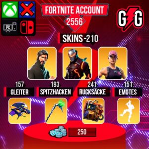 Fortnite OG Account - 210 Skins | The Reaper | Omega Stage 5 | Rose Team Leader