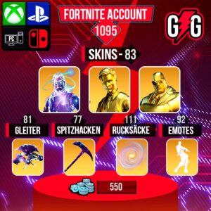 Fortnite OG Account - 83 Skins | Galaxy | Gold Midas | Gold Brutus