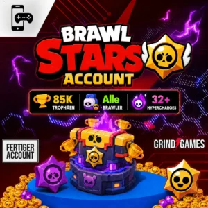 Brawl Stars Elite Account mit 85.000 Trophäen
