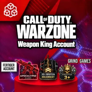 Call of Duty Warzone Weapon King Account – fertiger Account