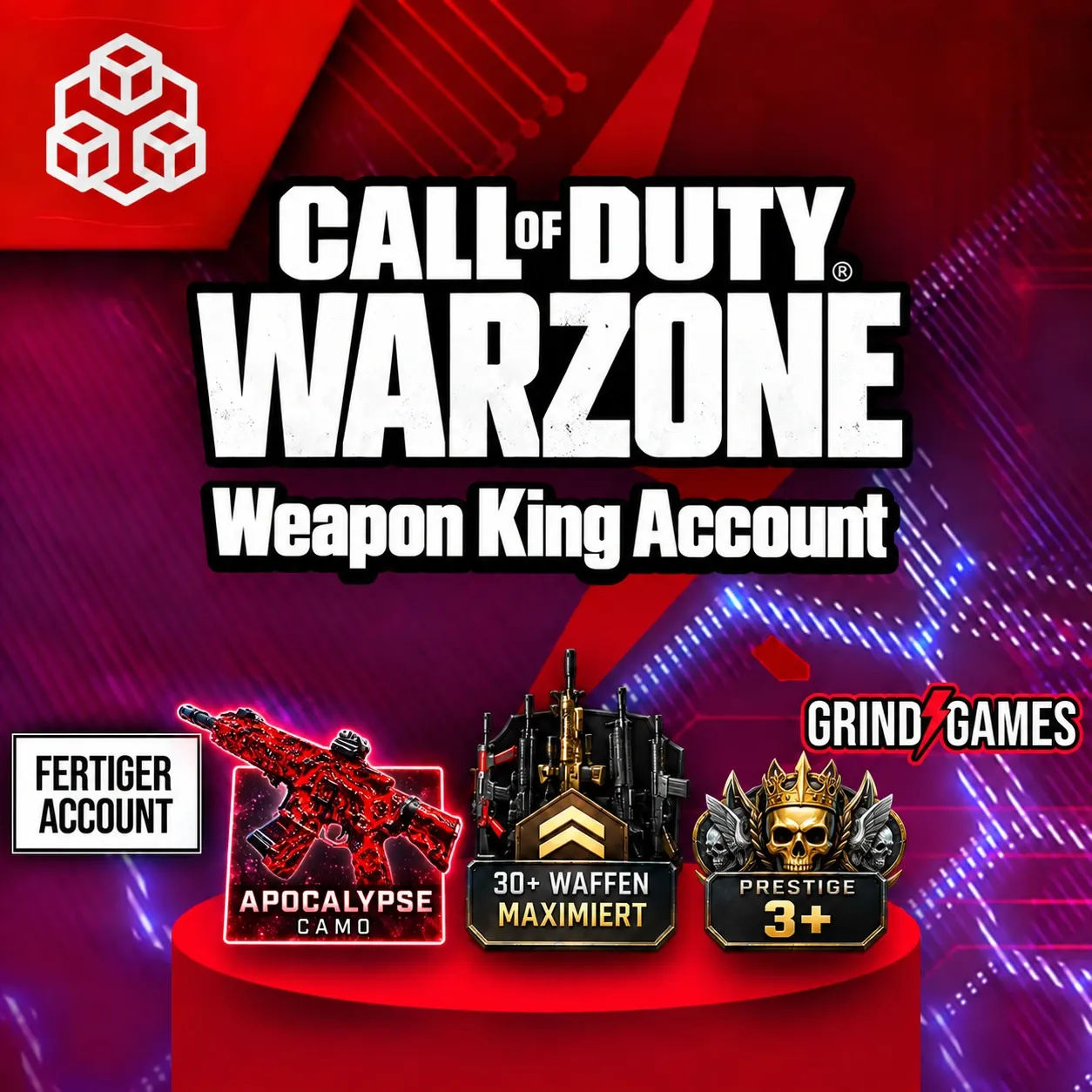 Call of Duty Warzone Weapon King Account – fertiger Account