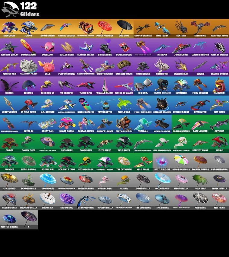 Fortnite OG Account – 100 Skins | Galaxy | Midas | Brutus