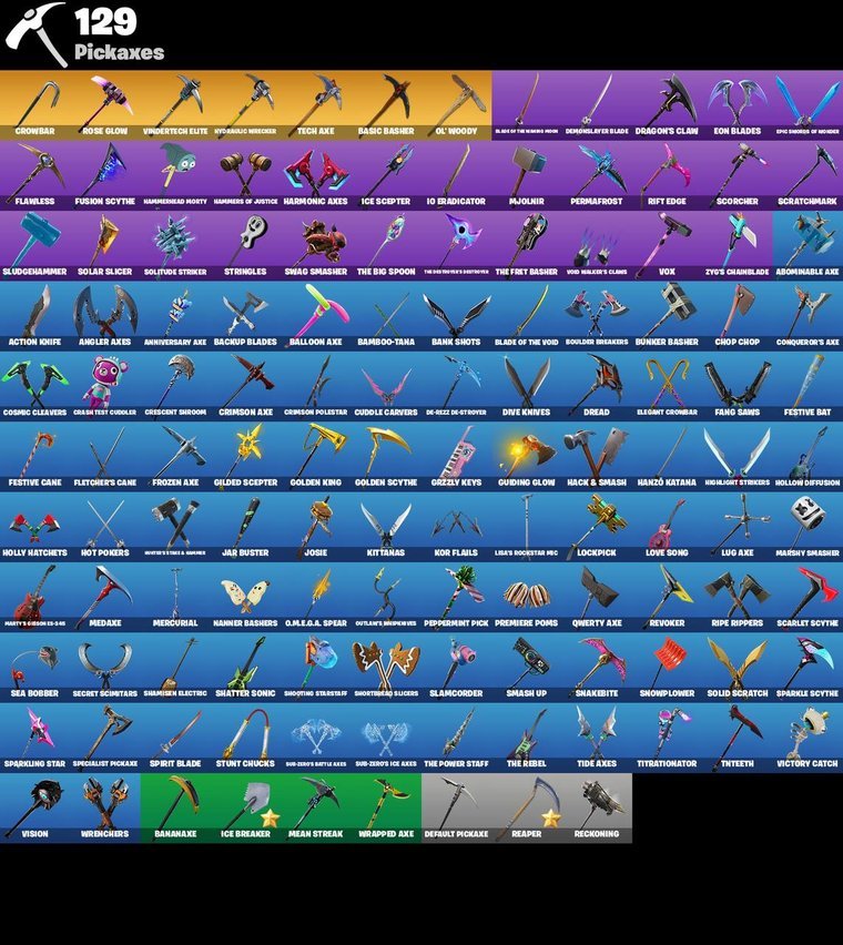 Fortnite OG Account – 109 Skins | Rose Team Leader | Warpaint | Midas
