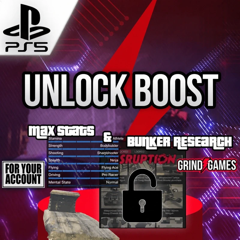 GTA Online Unlock Boost PS5