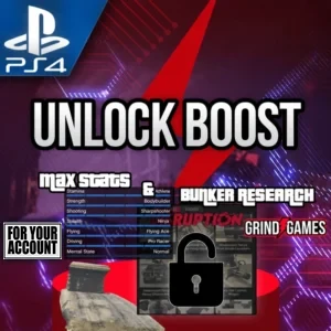 GTA Online Unlock Boost PS4
