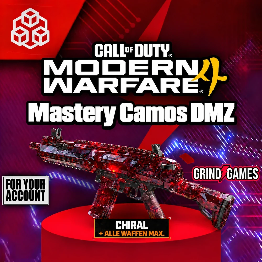 CoD MW4 Chiral Camo Boost + all weapons maxed