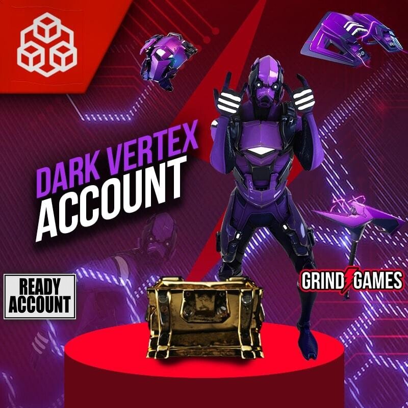 dark vertex fortnite account skin