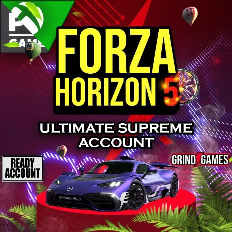 Forza Horizon 5 Ultimate Account Series 40 (999 Mio. Credits & mehr) PC/Xbox